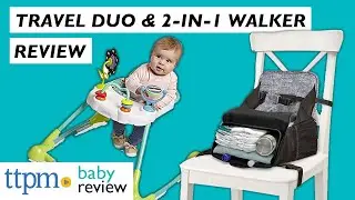 Travel Duo and Tiny Steps Too 2-in-1 Walker from Kolcraft