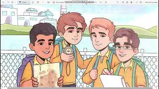 قصة The adventure of the hidden island للصف الثاني الاعدادي جزء3#المنهج_الجديد المعاصر صفحة 299-303