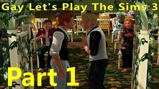 Gay Let's Play Sims 3 - Part 1 Meet Angelus Arts