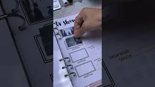 TV Shows Tracker printable download for your planner!