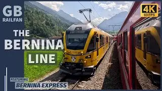 Chur to Poschiavo on the Bernina Line - Landwasser Viaduct & Alpine Scenery - 19/08/2025