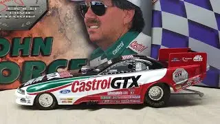 JOHN FORCE CASTROL GTX MUSTANG FUNNY CAR 1999 ACTION RACING 1/24