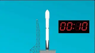 10 Second CountDown Timer with 🚀 Satellite Launch🔥