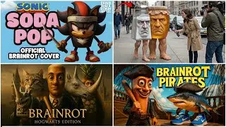 Tiles Hop MEME MADNESS with Sonic Soda Pop & Brainrot