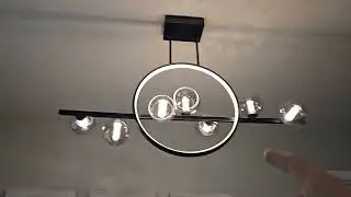 Housemark Luna 8 Light Glass Pendant