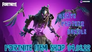 Fortnite Item Shop 04.06.22 || Pepper Thorne || Grave Feather Bundle || Valkyrie || Lace
