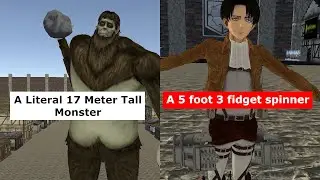 Beast Titan vs Levi (AOT VR)