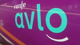 Tren,Avlo,Renfe 🚅 Madrid → Valencia  (Traveling by train )🚅