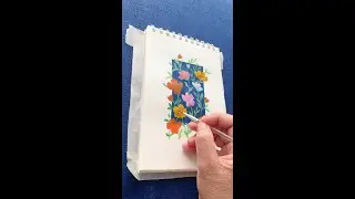 The Art of Flowers: Watch This Mesmerizing Floral Painting!