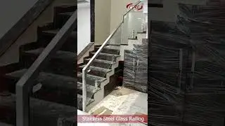 STAINLESS STEEL GLASS RAILING   || STAINLESS STEEL ||   CORE ARCHITRCTURAL HARDWARE