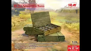 Review of the scale model ICM 35795 RS-132 Ammunition Boxes