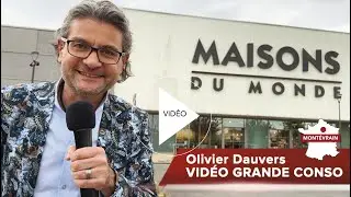 VID&Eacute;O GRANDE CONSO : D&eacute;couvrez le nouveau concept de Maisons du Monde (&agrave; Mont&eacute;vrain, 77)