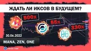 ОГРОМНЫЕ иксы &ndash; MANA, ZEN, ONE &ndash; где откупать альткоины в портфель?
