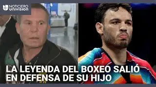 Julio C&eacute;sar Ch&aacute;vez reacciona p&uacute;blicamente tras detenci&oacute;n de su hijo Ch&aacute;vez Jr. por parte de ICE
