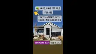 5.875% Interest Rate I Model Home For Sale I $724,950 I Dec. Close I Ranch Floorplan I Elizabeth, CO