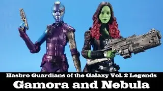 Marvel Legends Guardians of the Galaxy Vol. 2 Gamora and Nebula Hasbro