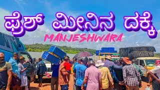 ಫ್ರೆಶ್ ಮೀನಿನ ದಕ್ಕೆ – DISCOVER Kerala's HIDDEN FRESH Fish Market in Manjeshwara!