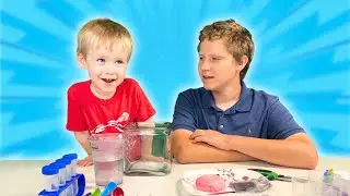 Adam and Michael do science experiments. #educational #funny #christmas #holidays #police #podcast