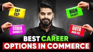 Best Career Options in Commerce Stream🔥 | Top Career Options in Commerce | Commerce Career Options