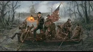 Crossing the Swamp - Jon McNaughton