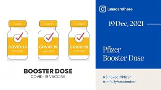 Pfizer Booster Dose | Covid 19 Vaccine
