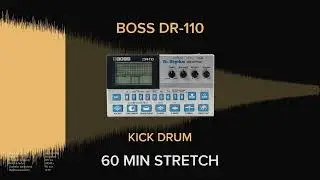 Boss DR-110 Kick Drum (1 HOUR)