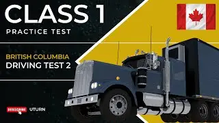 Class 1 Knowledge Test-2 | British Columbia Driving Practice Questions, 2024