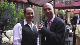 Steven Escobar interview at Jarvee Hutcherson Birthday Bash in Hollywood