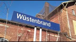 W&uuml;stenbrand ehem. Bahnknoten G&uuml;terbahnhof Bahnstrecke Chemnitz Zwickau Lugau K&uuml;chwald Perspektive