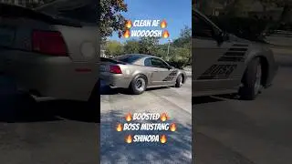 Mustang New Edge Boss Shinoda Boosted Clean AF #shorts #musclecar #mustang #boosted