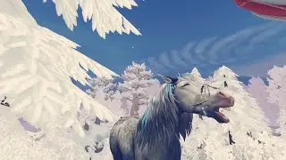 Star Stable Winter Tailtop Village on Winter (1) ❄️ 🏡