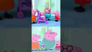 Tales VS Toys: Daddy Pig's Makeover 👓 #PeppaPig #Shorts #toys #toyplay