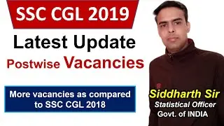 SSC CGL 2019 Updated Vacancy - gyanSHiLA