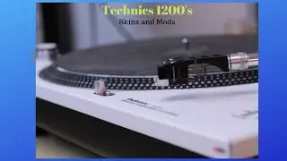 12-дюймовая пленка для Technics 1200 и другие модификации.