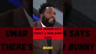 Umar Johnson says there's a snowbunny crisis lol |#shorts