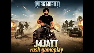 PUBG LIVE FULL RUSH GAMEPLAY | JATT IS LIVE  | PUNJABI AGAYE #bgmi #pubg