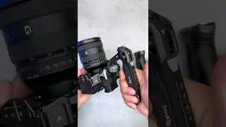 Sony A7IV + SmallRig Rhinoceros Cage #shorts #sony #smallrig