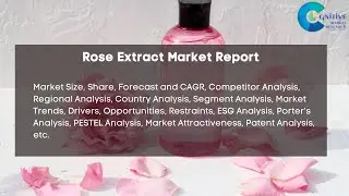Rose Extract Market Report 2024| Forecast, Industry Trend,share Price,Market Size & Growth