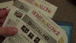 Home Alone & Home Alone 2 Movie Collection Blu-Ray Unboxing