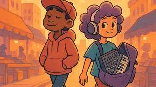 Sidewalk Serenade With A Bassline &mdash; instrumental version #instrumental