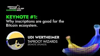 Why Inscriptions are Good for the Bitcoin Ecosystem | Udi Wertheimer