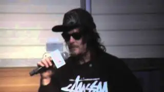 Norman Reedus panel Walker Stalker Atlanta 2015