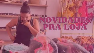ABRINDO NOVIDADES + organizando a loja 