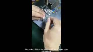 Iphone kabel type C loddemaskin, USB mikrokabel motor loddeutstyr, fabrikken i Kina