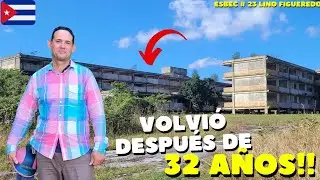 Suscriptor regresa a su ESCUELA al campo después de 32 años!! @ArmandoElPinero