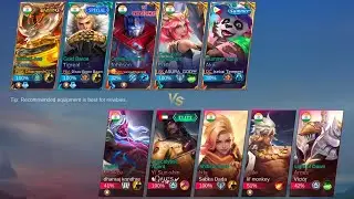 Mobile legend bang bang all tank build gameplay 😂 #mlbb#indonesia#@werewolfgaming7813 