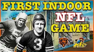 What Year was the First Indoor NFL Game Played?