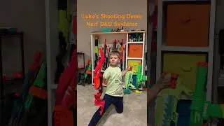 Luke&rsquo;s Nerf Skyblaze Shooting Demo