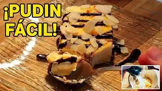 PUDIN F&Aacute;CIL y saludable: Sin harina y sin mantequilla, el POSTRE m&aacute;s rico que ver&aacute;s hoy.
