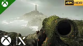 Camouflage Sniping Mission - Attack on Nuclear Base | Immersive ULTRA Graphics Gameplay | COD MW2